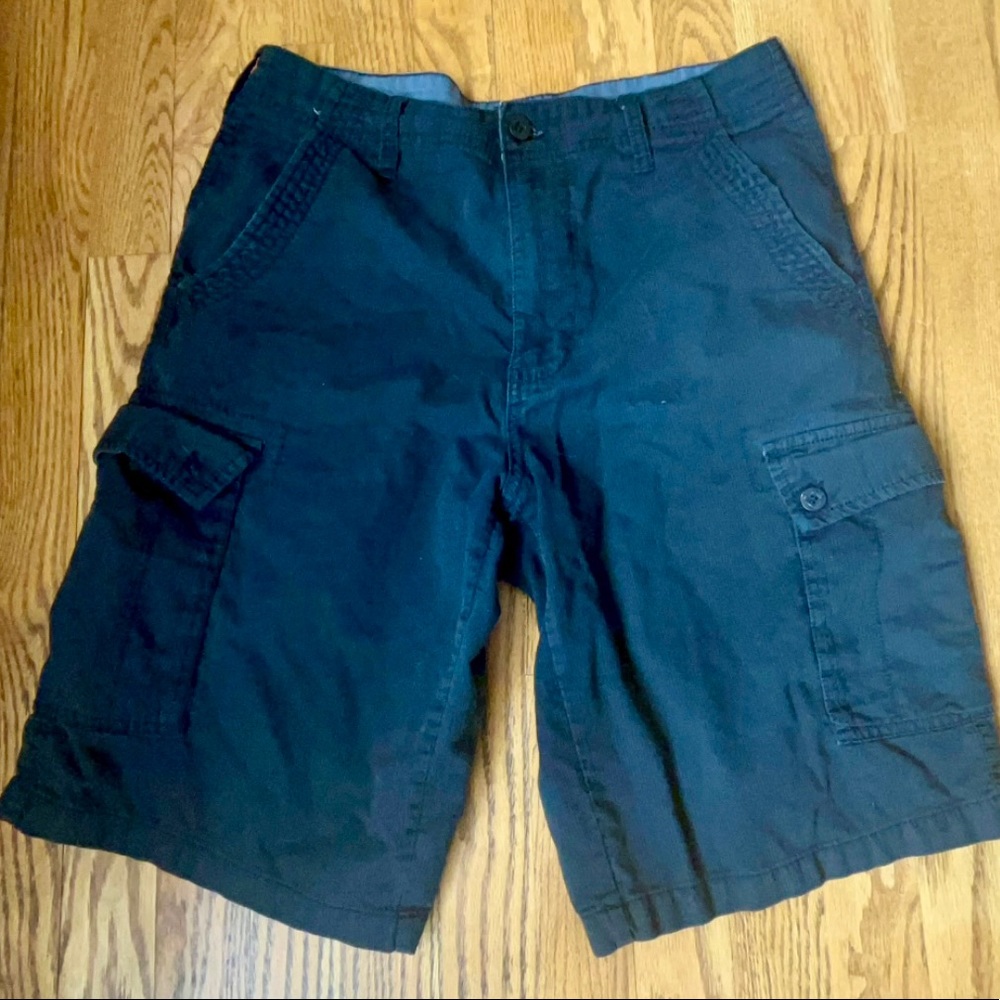 Cargo shorts black size 30